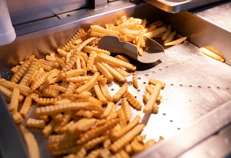 Commercial Kitchen French Fries Oil Disposal